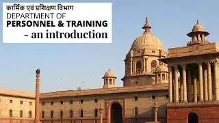 Department of Personnel and Training  (DoPT) Introduction