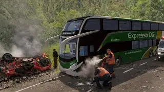 WORLD BUS DRIVING SIMULATOR| HIGHWAY CAR ACCIDENT| ANDROID GAMEPLAY #busgames 