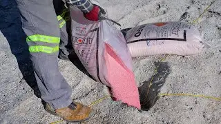 Loading a Massive Hole Before Blasting in an Open Pit Mine