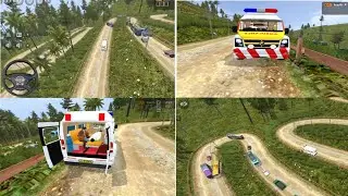 Ambulance  Rescue Driver 3d - Off Road Emergency Hero Van Drive - Best Android gameplay 