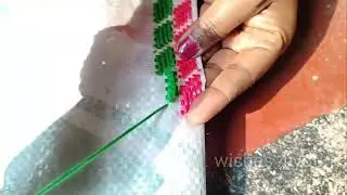 बोरी का बेना बनाने की नई डिजाइन | bori per pankha design | beautiful and latest plastic sack design