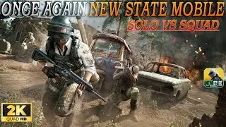 PUBG: NEW STATE MOBILE | 1v4 | HARD LOBBY | SOLO VS SQUAD | ONCE AGAIN NEW STATE MOBILE | ERANGLE 