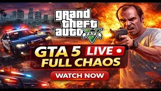 GTA 5 ONLINE LIVE 🔴 | Police Chase + Crazy Missions 😱