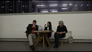 René Block, Sabine Mohr und Anna Nowak im Gespräch über die Biennale des Friedens