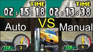 NFS Porsche Unleashed (GBA): Auto VS Manual Transmission