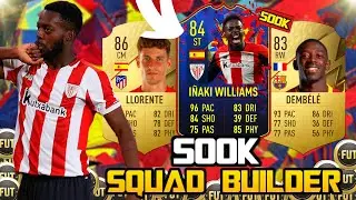 BEST 500K SQUAD BUILDER WITH RECORD BREAKER INAKI WILLIAMS ON FIFA 22! INSANE 500K OP SQUAD!