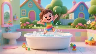 Bathtime Galaxy &ndash; JJ&rsquo;s Soapy Adventure | Popular Nursery Rhyme | Educational Kids Songs