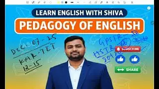 English language pedagogy Strategies to engage learners HSTR,TET,KVS,NVS,GPSTR-LearnEnglishwithShiva