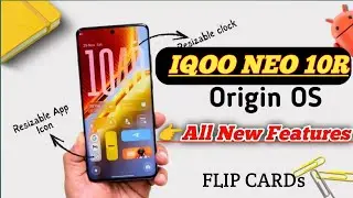 Iqoo Neo 10R  Origin OS 6 All New Features | Iqoo Neo 10R Androud 16 Update Review | Origin OS 6