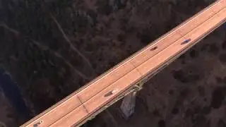 FORESTHILL BRIDGE CINEMATIC DRONE FOOTAGE