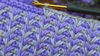 Great 💯👌very easy colorful crochet filled baby blanket model online tutorial