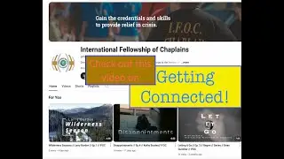 IFOC Social Media // Feeling Left out // Getting Connected // Podcast // YouTube //