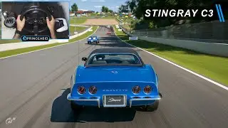 Corvette Stingray C3 Convertible '69 | Gran Turismo 7 | Steering Wheel Gameplay | PS5 4k60fps