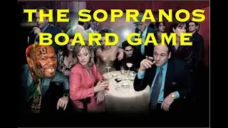 4K THE SOPRANOS BOARD GAME UNBOXING