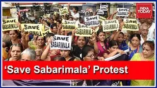 BJP 'Save Sabarimala' Protest Over SC Verdict Today In Thiruvananthapuram