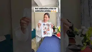 Best A3 sublimation printer for sublimation printing🔥🔥🔥#sublimation #tshirtprinting
