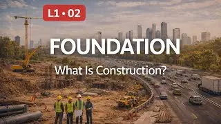 What Is Construction? | Construction Foundations &ndash; Level 1
