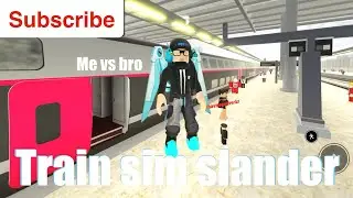 Roblox TRAIN SIM slander