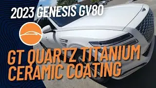 2023 Genesis GV80 gets a GT Quartz Titanium Ceramic Coating