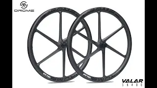 ELVES  OROME SK40D Six Carbon Spoke Disc Wheelset