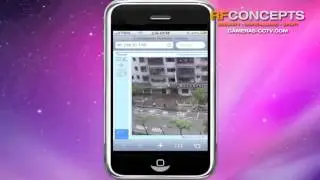 RF Concepts Vivotek IP iPhone camera