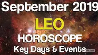 Leo September 2019 Horoscope