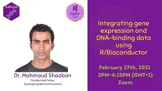 R-Ladies Tunis : Integrating gene expression and DNA-binding data using R/Bioconductor