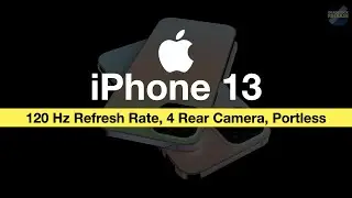 Iphone 13 2020 2021 Portless 120hz Refresh Rate 5G 4 Rear Camera