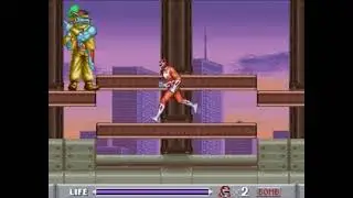 Mighty Morphin Power Rangers (SNES) Genie Boss Battle