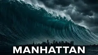 MEGA TSUNAMI Hits Manhattan: Hyper-Realistic AI Simulation (4K)