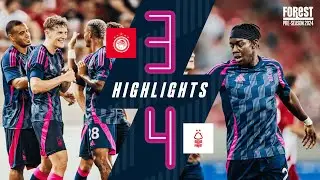 Elanga SUPERB Solo Goal! 🔥 | Olympiacos 3-4 Forest | Pre-Season Highlights