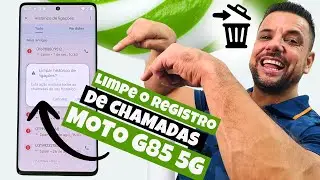 MAIS PRIVACIDADE! 🔒 Como Limpar o Registro de CHAMADAS no Smartphone Motorola MOTO G85 5G