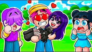 ABBY SE ENAMORÓ DE MI HERMANA SECRETA en ROBLOX 😡