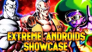 Extreme Androids Showcase || PvP Rating Matches || Dragonball Legends Gameplay ||