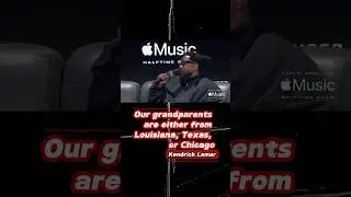 🔥Kendrick speaks on Los Angeles and the South🔥