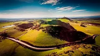Garlton Hills, East Lothian Scotland - Drone Video DJI Phantom 4