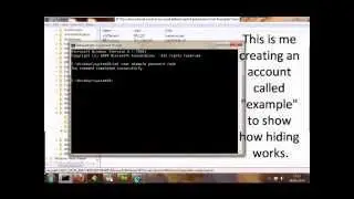 Tutorial - Hide user account