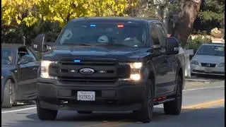Rare Units! RCPD SWAT and Atherton Police Negotiator Responding Code 3!