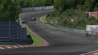 AC 1 Lap on the N&uuml;rburgring with Audi R8 LMS (Fonsecker SoundMod) PURE SOUND!