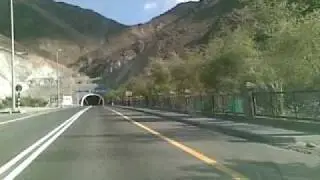طريق وادي الحلو - كلباء مرورا بالنفق