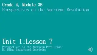 U1 L7 Incomplete Revolution & Text Dependent Questions