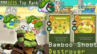 Axie Season 19 Meta Team Bamboo Shoot Destroyer destroys Top Rank players | MMR 2235