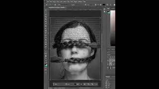 Learn how to create a high-end Text Portrait Effect in Adobe Photoshop