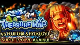 [OPTC] Treasure Map Vs Fujitora & Ryokugyu
