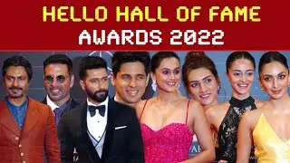 Hello Hall Of Fame Award Show 2022 | Akshay, Kriti, Sidharth & Many More | Full Event