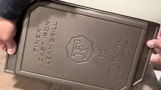 Finex Cast Iron 15&rdquo; grill griddle: Unboxing review