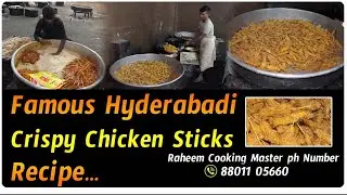 Chicken Stick | Chicken Crispy | Famous Hyderabadi Crispy Chicken Sticks Recipe || ACS Foods