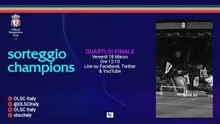 𝐒𝐎𝐑𝐓𝐄𝐆𝐆𝐈𝐎 𝐂𝐇𝐀𝐌𝐏𝐈𝐎𝐍𝐒 𝐋𝐄𝐀𝐆𝐔𝐄: Quarti di Finale | OLSC Italy