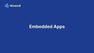 Embedded Apps