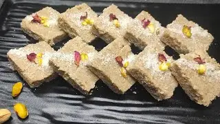 til aur nariyal ki barfi ki recipe || तील और नारियल की बर्फी की विधि